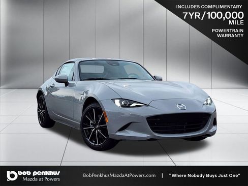 New 2026 MAZDA MX-5 Miata RF Grand Touring w/ Weather Package RWD image 1
