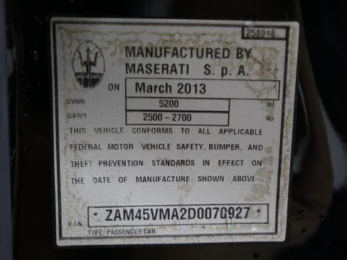 Used 2013 Maserati GranTurismo Sport image 20