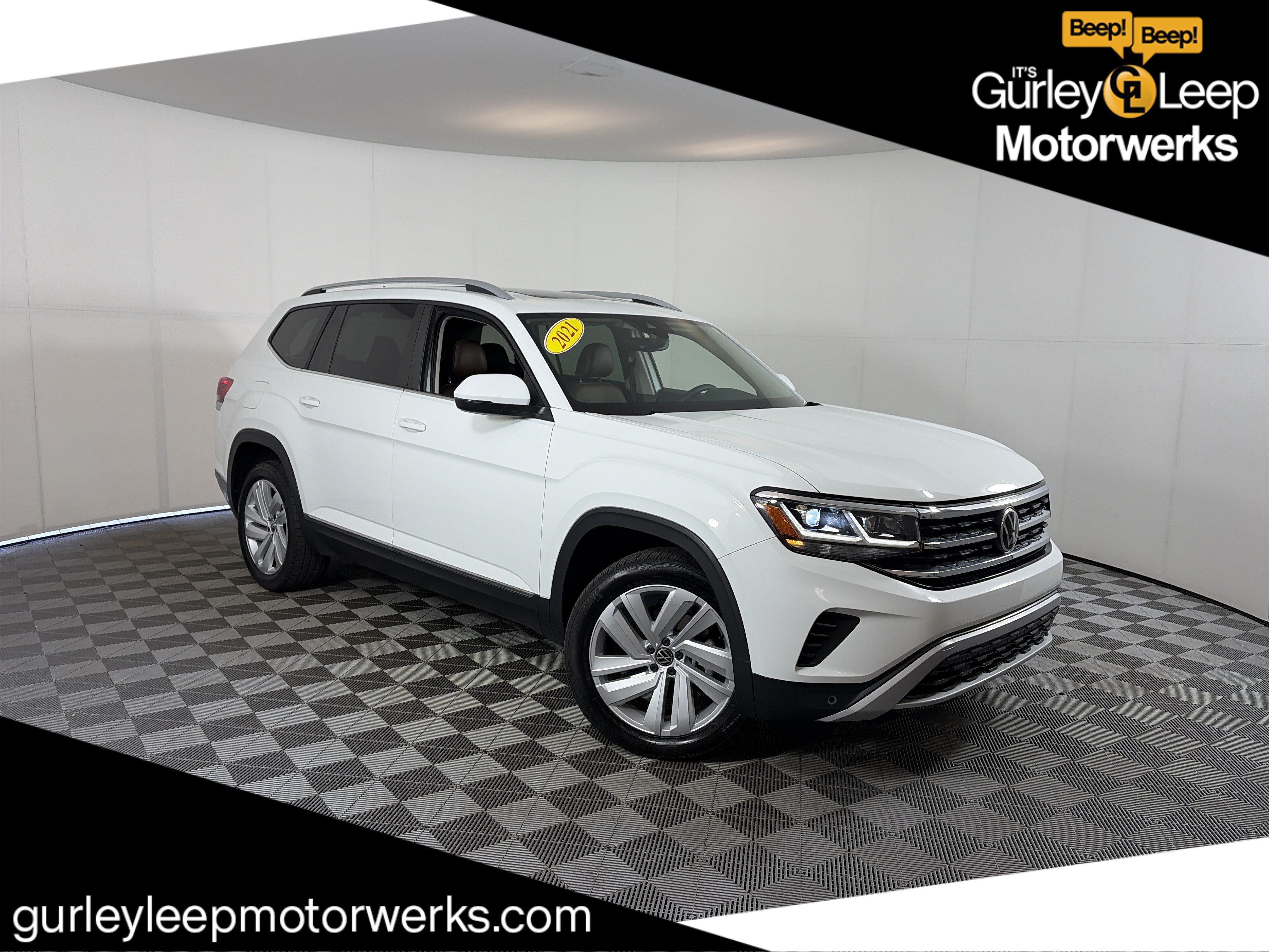 Used 2021 Volkswagen Atlas SEL AWD/4WD image 1