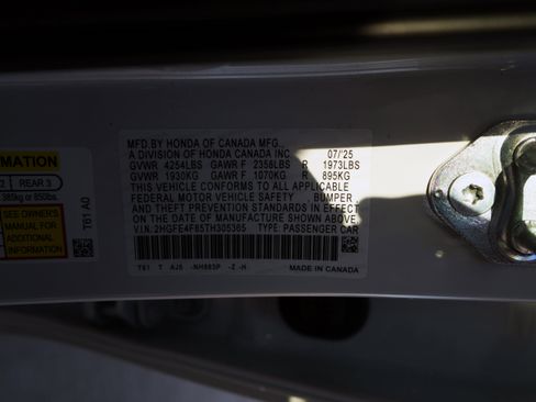 Certified 2026 Honda Civic Sport Touring image 48