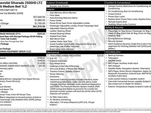 Certified 2022 Chevrolet Silverado 2500 LTZ w/ Z71 Off-Road Package AWD/4WD image 10