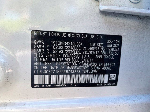 Used 2024 Honda HR-V LX image 12