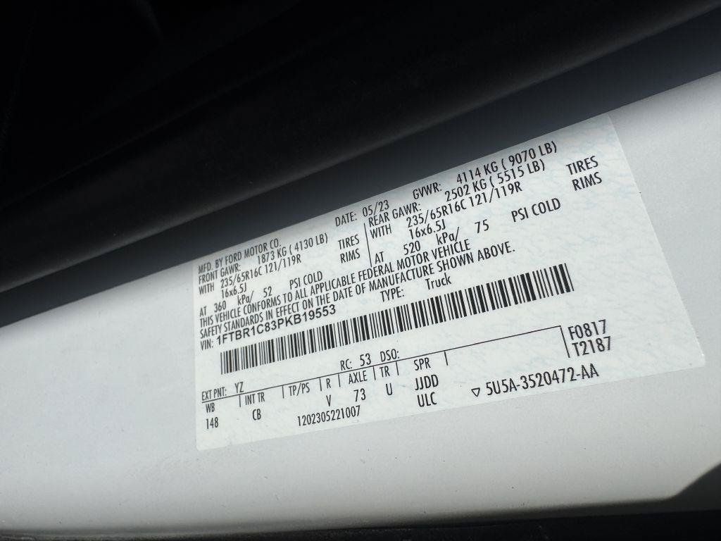Used 2023 Ford Transit 250 Medium Roof RWD image 18