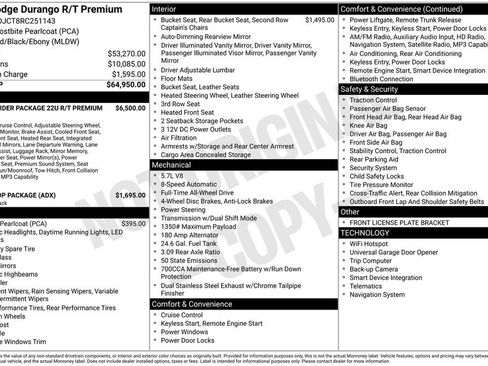 Used 2024 Dodge Durango R/T AWD/4WD image 5