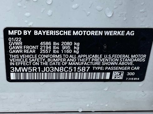 Used 2022 BMW 330i Sedan w/ Driving Assistance Package RWD image 32