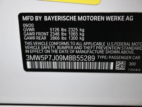 Used 2021 BMW 330e w/ Driving Assistance Package image 40