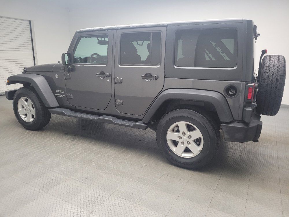 Used 2017 Jeep Wrangler Unlimited Sport w/ Quick Order Package 24S AWD/4WD image 3