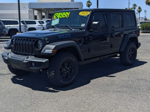 Certified 2021 Jeep Wrangler Unlimited Sport AWD/4WD image 5
