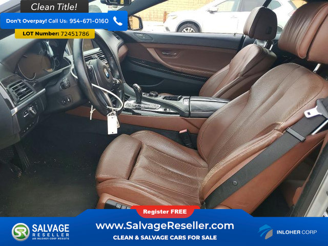 Used 2015 BMW 650i xDrive Convertible AWD/4WD image 9