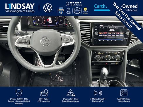 Certified 2022 Volkswagen Atlas SE w/ Panoramic Sunroof Package image 11