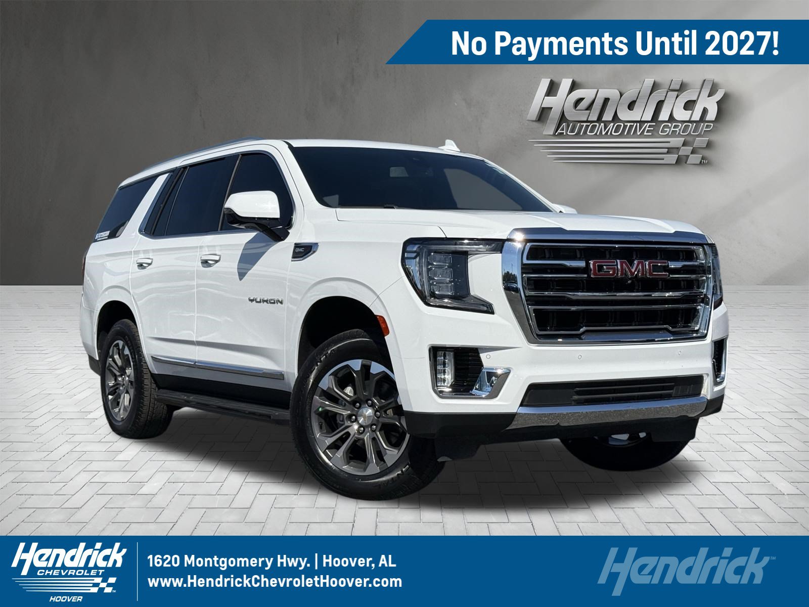 Used 2021 GMC Yukon SLT w/ Rear Media and Nav Package AWD/4WD image 1