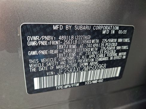 Used 2021 Subaru Forester Touring AWD/4WD image 28
