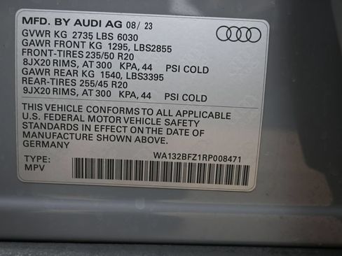 Used 2024 Audi Q4 e-tron Premium Plus w/ Premium Plus AWD/4WD image 41