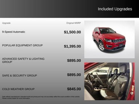 Used 2018 Jeep Compass Latitude w/ Popular Equipment Group AWD/4WD image 5