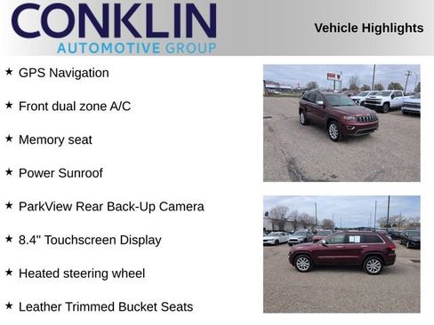 Used 2017 Jeep Grand Cherokee Limited image 2