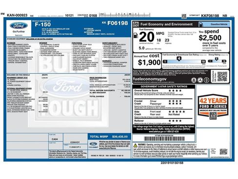 Used 2019 Ford F150 XL w/ Equipment Group 101A Mid image 26