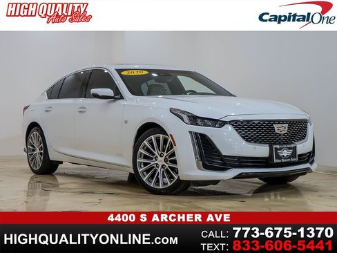Used 2020 Cadillac CT5 Premium Luxury w/ Parking Package AWD/4WD image 1
