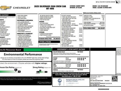 Used 2025 Chevrolet Silverado 2500 W/T w/ WT/CX Safety Package image 4