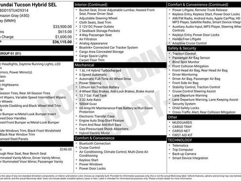 New 2026 Hyundai Tucson SEL image 32