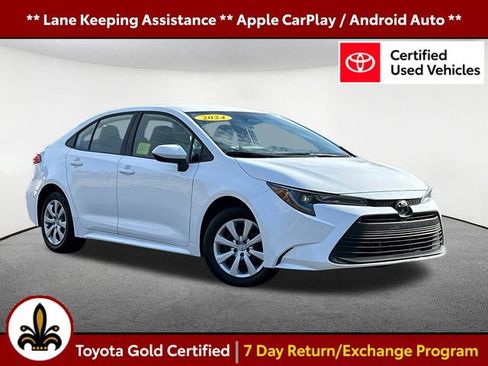 Certified 2024 Toyota Corolla LE FWD image 1