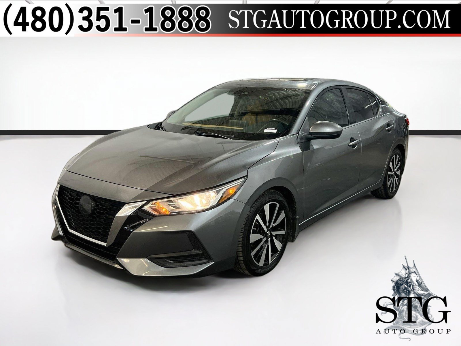 Used 2022 Nissan Sentra SV w/ SV Premium Package FWD image 1