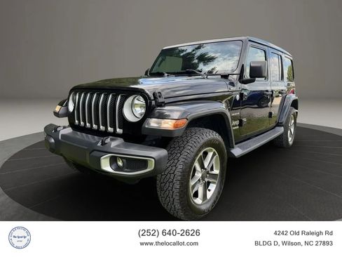 Used 2019 Jeep Wrangler Unlimited Sahara AWD/4WD image 1