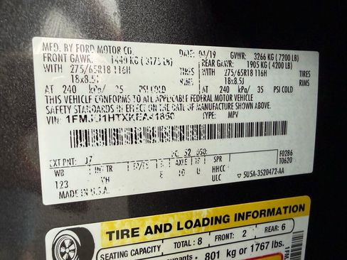 Used 2019 Ford Expedition XLT w/ Equipment Group 201A RWD image 45