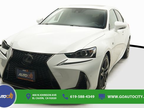 Used 2019 Lexus IS 300 F Sport w/ F Sport Package RWD image 1