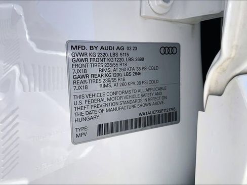 Used 2023 Audi Q3 2.0T Premium w/ Convenience Package image 34