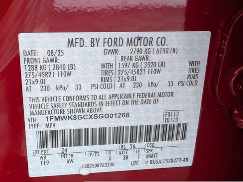 New 2025 Ford Explorer ST w/ Sun And Sound Package image 19