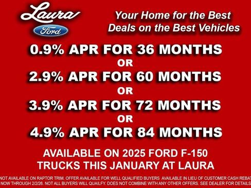 New 2025 Ford F150 Tremor w/ Equipment Group 402A High image 4