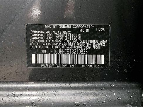 New 2026 Subaru Impreza RS image 19