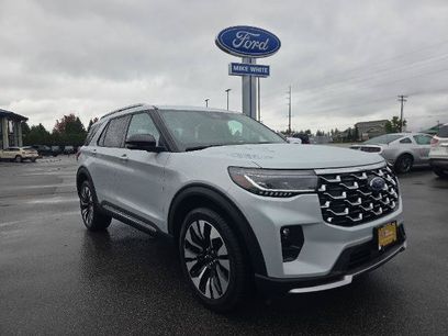 Certified 2025 Ford Explorer Platinum w/ LUX Leather Package