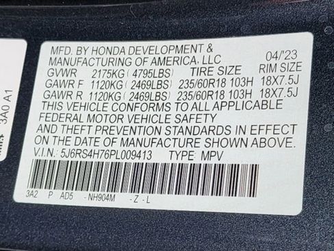 Certified 2023 Honda CR-V EX-L image 33