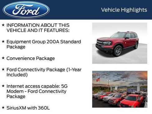 New 2026 Ford Bronco Sport Big Bend w/ Convenience Package AWD/4WD image 4