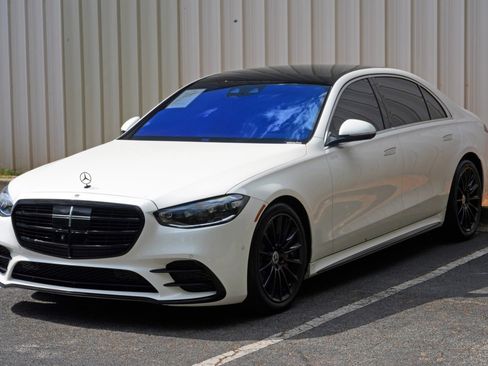 Used 2023 Mercedes-Benz S 500 4MATIC w/ AMG Line image 56
