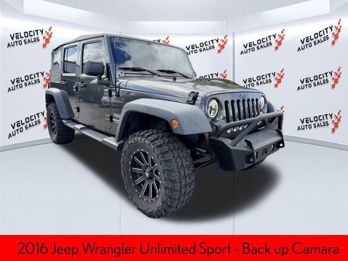 Used 2016 Jeep Wrangler Unlimited Sport w/ Quick Order Package 24S image 1