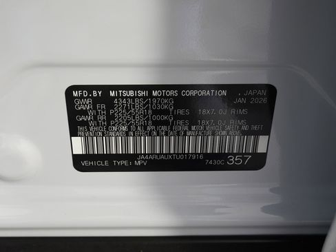New 2026 Mitsubishi Outlander Sport ES AWD/4WD image 13