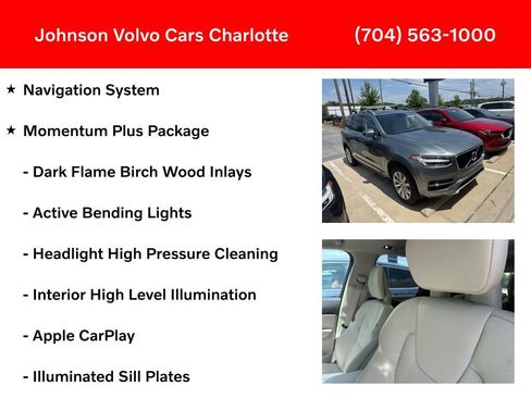 Used 2017 Volvo XC90 T6 Momentum w/ Vision Package AWD/4WD image 3