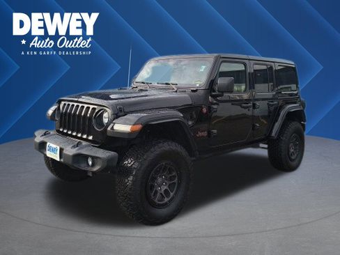 Used 2023 Jeep Wrangler Unlimited Rubicon w/ Xtreme 35 Tire Package image 1