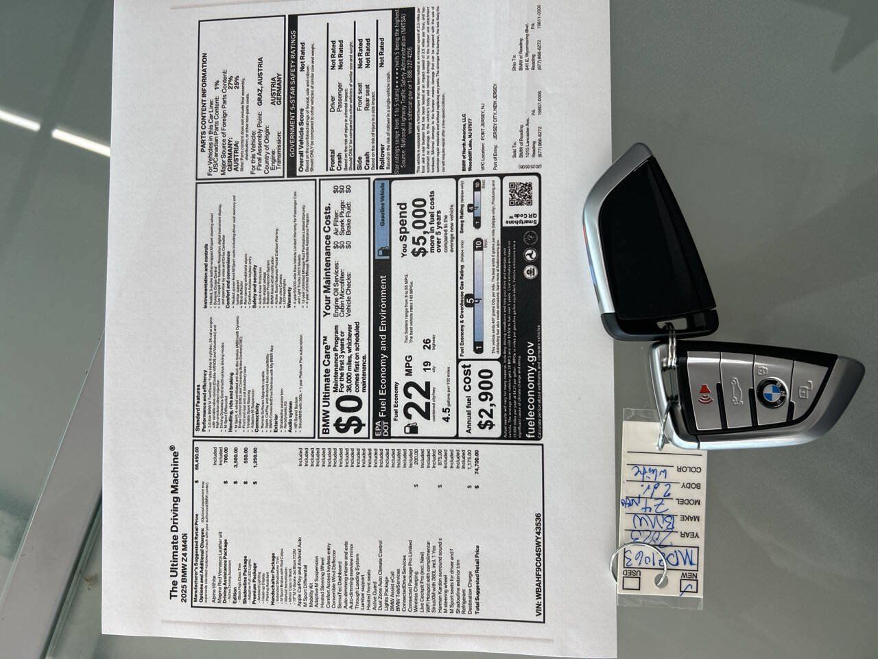 Used 2025 BMW Z4 M40i w/ Edition RWD image 12