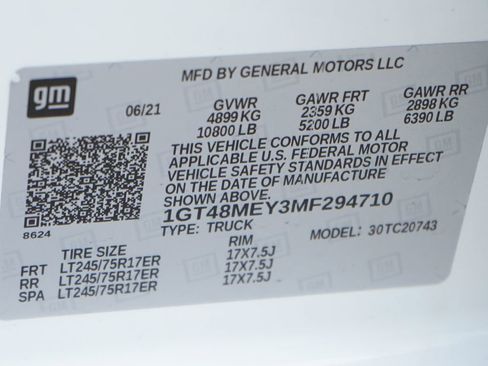 Used 2021 GMC Sierra 2500 SLE w/ Fleet Comfort Package image 45