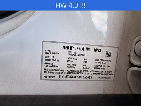 Used 2023 Tesla Model S Standard Range AWD/4WD image 31