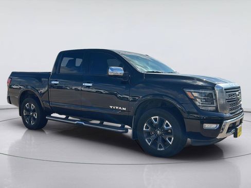 Used 2021 Nissan Titan Platinum Reserve w/ Off Road Protection Package AWD/4WD image 3