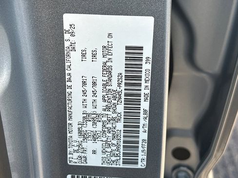 New 2025 Toyota Tacoma SR5 image 22