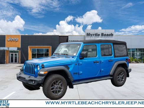 Certified 2024 Jeep Wrangler Unlimited Sport AWD/4WD image 1