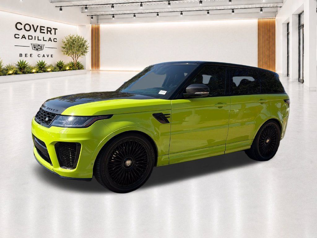 Used 2021 Land Rover Range Rover Sport SVR AWD/4WD image 4
