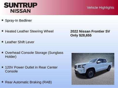 Used 2022 Nissan Frontier SV image 31