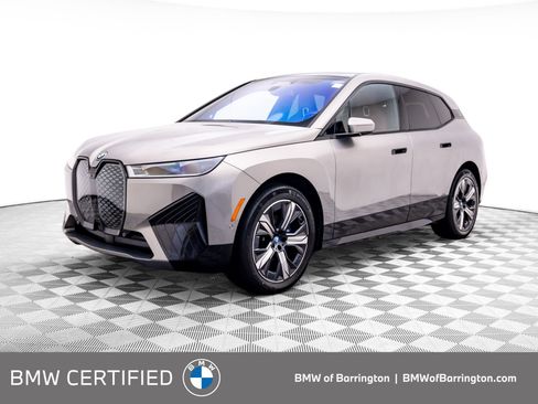 Certified 2024 BMW iX xDrive50 w/ Premium Package AWD/4WD image 1