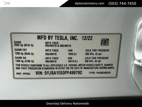 Used 2023 Tesla Model S Standard Range image 42